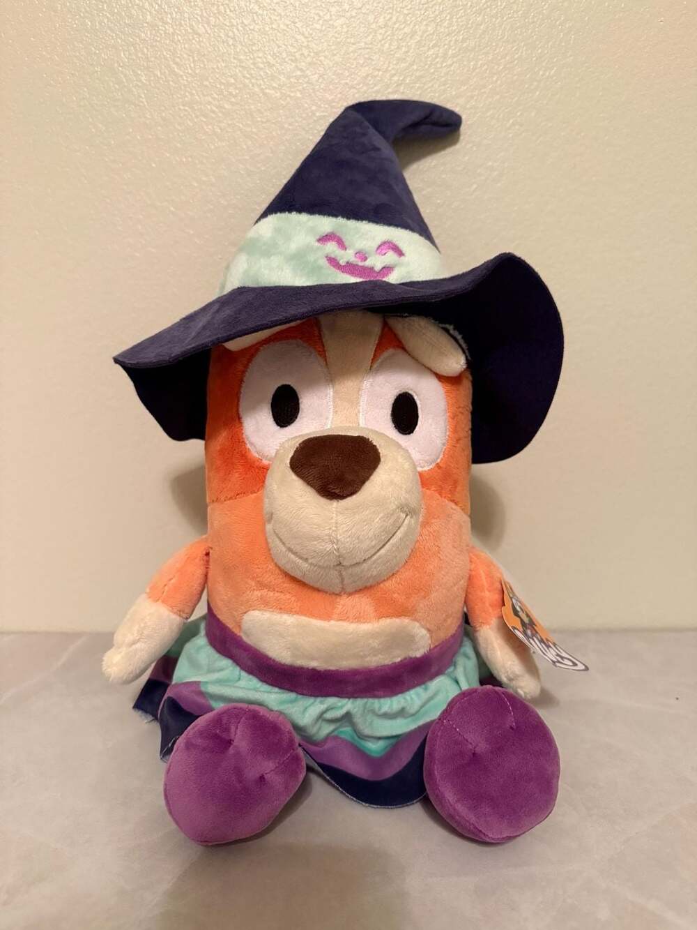 Bluey Halloween Bingo Witch Plush Stuffed Toy